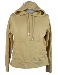 Dámská béžová mikina s kapucí H&M
