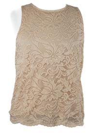 Dámský oranžový krajkový top New Look 