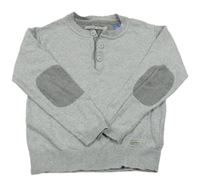 Svetlosivý sveter Okaidi