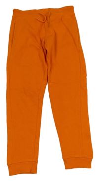 Neonově oranžové tepláky