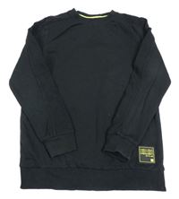 Čierna mikina s nášivkou F&F