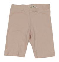 Svetloružové bavlnené kraťasy H&M
