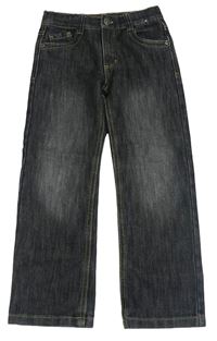 Čierne melírované straight rifle Denim Co.