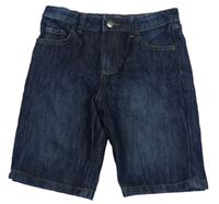 Tmavomodré riflové kraťasy Denim Co.