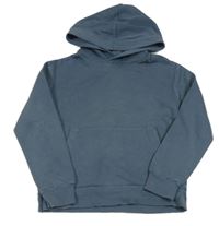 Modrošedá mikina s kapucňou H&M