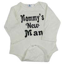 Biele body s nápisom