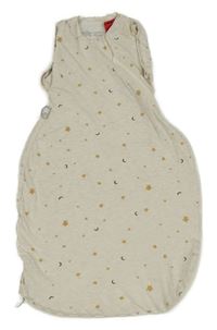 Světlebéžový bavlněný spací pytel s hvězdami Tommee tippee