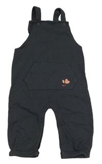 Tmavošedé laclové tepláky La Redoute 