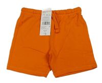 Oranžové bavlnené kraťasy F&F