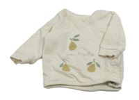 Smotanová mikina s hruškami H&M