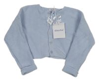 Nové - Svetlomodré svetrové bolerko Absorba