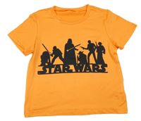 Oranžové tričko so Star Wars