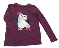 Lilkové triko s tučňákem Kids