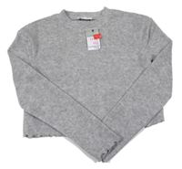 Nové - Sivý crop sveter Primark