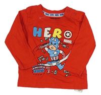 Červené triko se superhrdinou PRIMARK