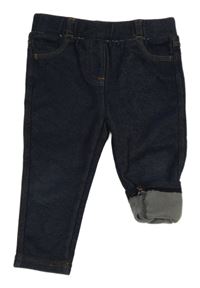 Tmavomodré silnější tregíny riflového vzhledu Topomini