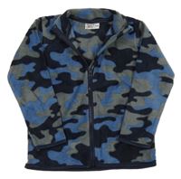 Army fleecová propínací mikina INFINITY KIDS