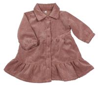 Staroružové menšestrové prepínaci šaty s golierikom ZEEMAN