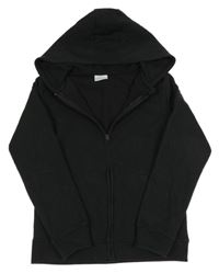 Čierna prepínaci mikina s kapucňou YOUNG IDOLS