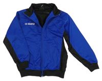 Safírovo-čierna prepínaci športová mikina s logom MASITA