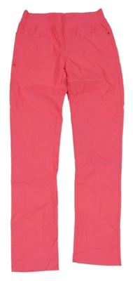 Křiklavě růžové riflové džegíny Fashion