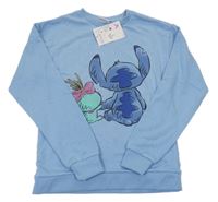 Nové - modrá mikina se Stitchem PRIMARK