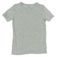 Sivo-biele pruhované spodné tričko F&F