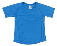 Modré športové funkčné tričko Quechua