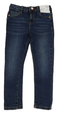 Nové - Tmavomodré skinny rifle Denim Co.