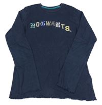 Tmavomodré tričko s nápisem - Harry Potter M&S