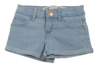 Svetlomodré rifľové kraťasy Denim Co.