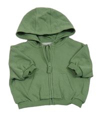 Zelená prepínaci mikina s kapucňou zn. George