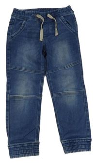 Modré teplákové cuff rifle Lupilu