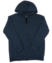 Tmavomodrá prepínaci mikina s kapucňou Primark