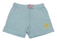 Svetlomodré kraťasy s hviezdičkou Alive