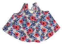 Biely kvetovaný top Primark