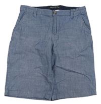 Modré lehké riflové kraťasy H&M