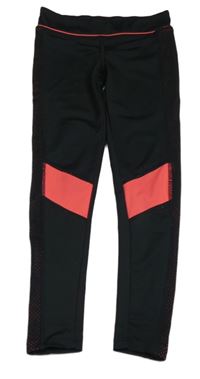 Čierno-ružové športové legíny zn. Yd.