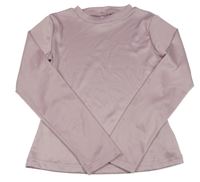 Lila rebrované crop tričko Y.F.K.