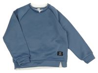 Šedomodrá mikina Shein