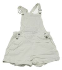 Bílé riflové laclové kraťasy F&F