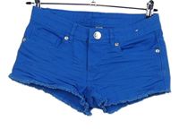 Dámské modré riflové minikraťasy Denim