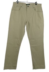 Pánske béžové plátenné nohavice Kingfield