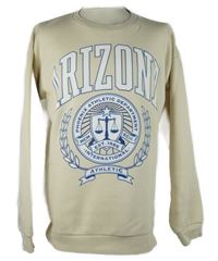 Pánská béžová mikina s potiskem Arizona FSBN