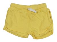 Žlté teplákové kraťasy smile