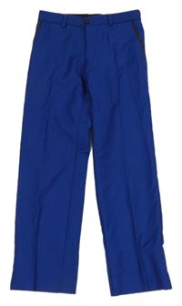 Modré slavnostní kalhoty 