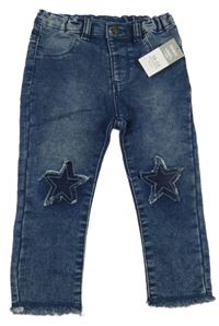 Nové -  Tmavomodré tregíny s hvězdami