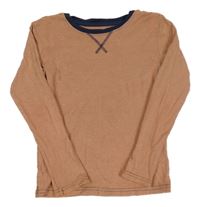 Oranžové melírované spodné tričko H&M