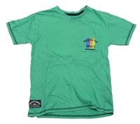 Zelené tričko s potlačou Primark