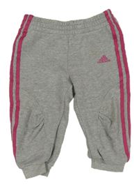 Šedé tepáky Adidas